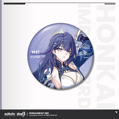 【崩壊3rd公式店】第二部 立ち絵 缶バッジ 15元