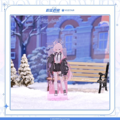 【ブルアカ公式店】落雪之約 等身 アクリルスタンド 60元 （予約150日以内発送）