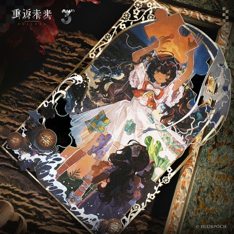 【重返未来1999】2606 生死詰問 切り絵カード セット 29元 （予約220日以内発送）