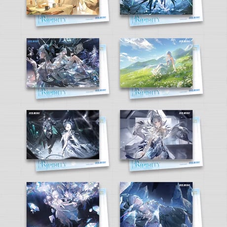 【KURO GAMES旗艦店】2601 パニグレ CG ポストカード セット 20元 （予約6下発送）