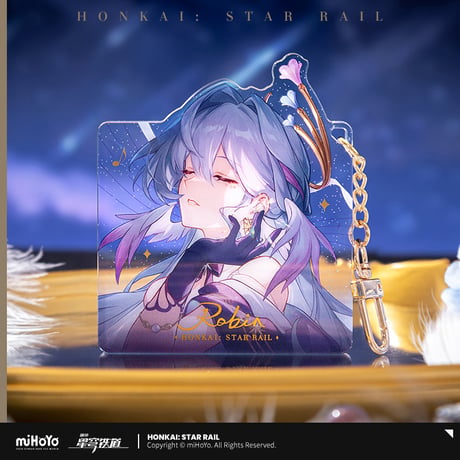 【崩スタ公式店】群星回響 ロビン キーホルダー 32元 （予約200日以内発送）