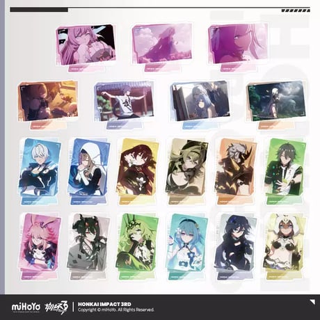 【崩壊3rd公式店】あなたのためにある物語 CG アクリルスタンド 28元