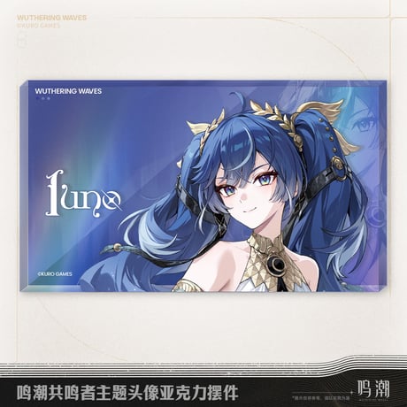 【KURO GAMES旗艦店】鳴潮 2510 共鳴者 アイコン アクリルブロック45元