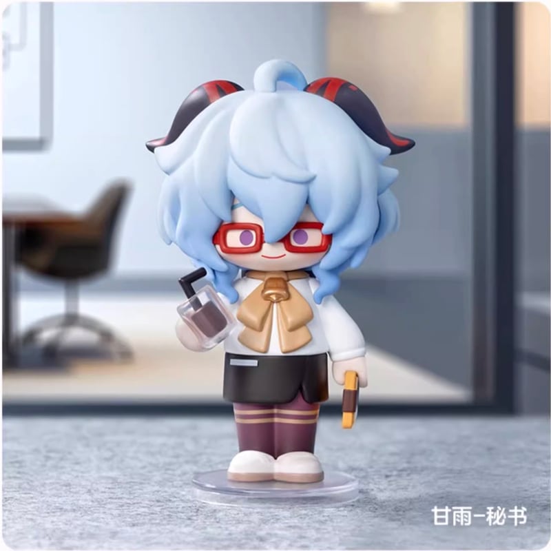 popmart原神コラボ甘雨フェイギュア