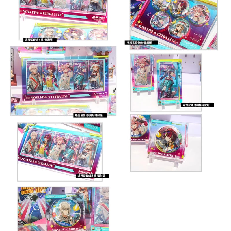 明日方舟】同人 音律聯覚／嘉年華 2024 テーマ 通行認証 ケース