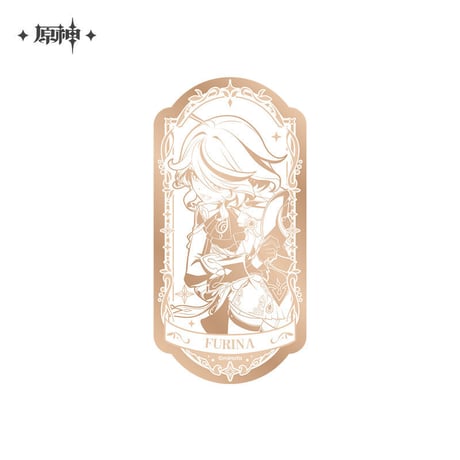 【原神公式店】6周年 鏡面 バッジ 18元（予約2027年2下発送）