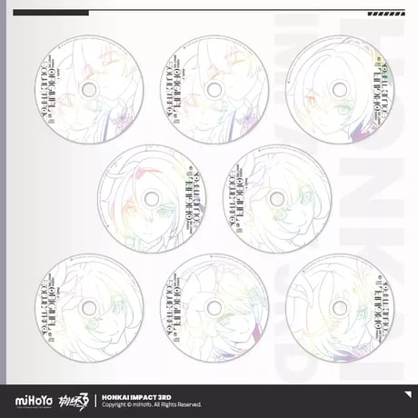 【崩壊3rd公式店】  月の起源と終焉 OST セット 228元
