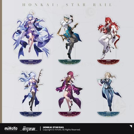 【崩スタ公式店】星鉄LIVE アクリルスタンド 48元
