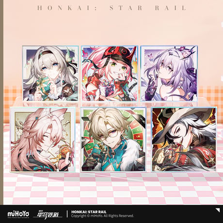 【崩スタ公式店】宇宙糖果屋 PET色紙 35元