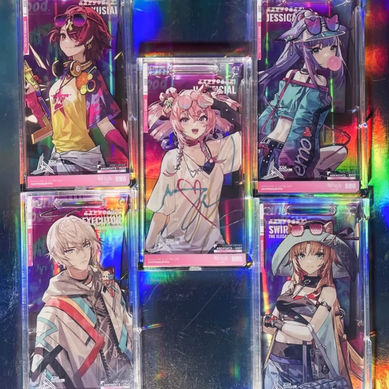 明日方舟】同人 通行認証 引き出し式 アクリルケース 12.8元