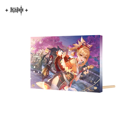 【原神公式店】キービジュアル アクリルプレート 58元