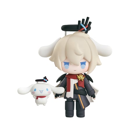 単独発送【明日方舟公式店】サンリオ コラボ ちび フィギュア 聖約イグゼキュター x シナモロール 379元 （予約10下発送）