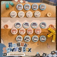 【重返未来1999】箱中縫縫補 ちびキャラ ミニ缶バッジ セット 28元 （予約200日以内発送）