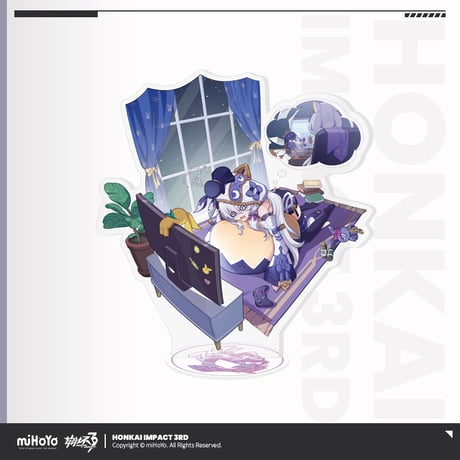 【崩壊3rd公式店】第二部 聖痕 アクリルスタンド 48元