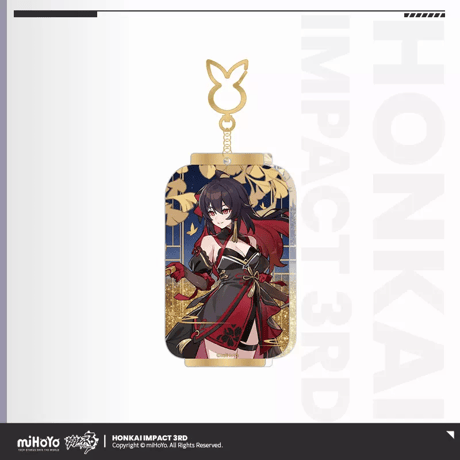 【崩壊3rd公式店】共此明月 ラメ キーホルダー 38元