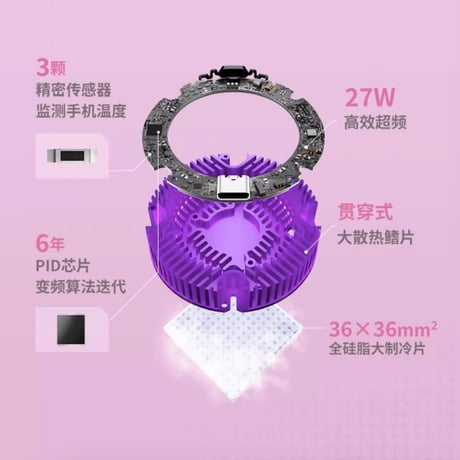 【崩壊3rd公式店】エリシア スマホクーラー 259元