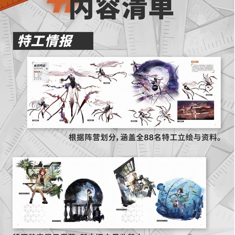 単独発送【新月同行】美術設定集 特工旅途中版 323元 (予約11下発送