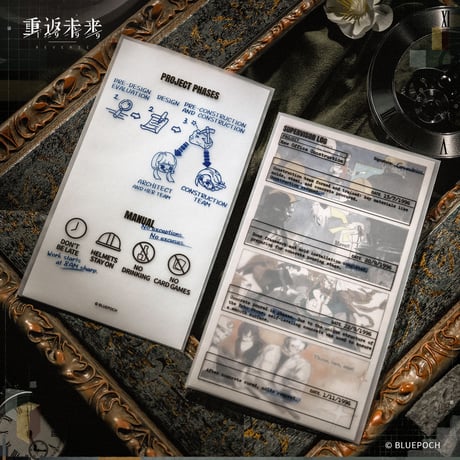 【重返未来1999】2607 世紀末尺度 CG ポストカード セット 25元 （予約220日以内発送）