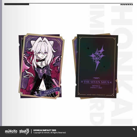 【崩壊3rd公式店】  七術・奇遇の夜 等身 ホロカード 10元