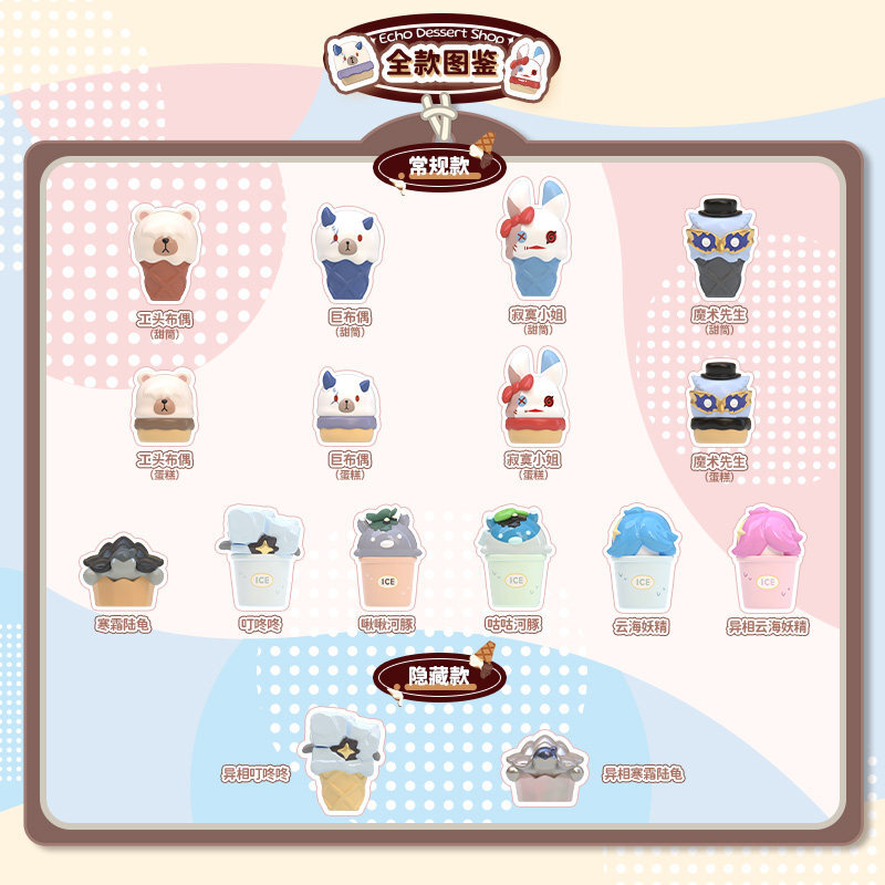 KURO GAMES旗艦店】鳴潮 音骸 プチフィギュア ランダム 69元 | ちゃぱん