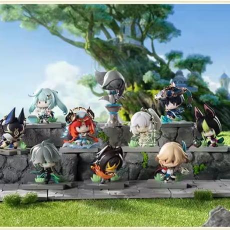 【原神公式店】戦場英姿 ちびキャラフィギュア スメール ボックス 621元 （予約9下発送）