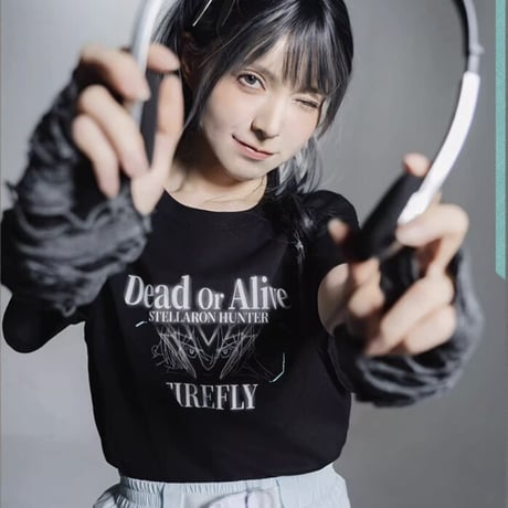 【崩スタ公式店】ホタル Tシャツ 黒色 129元 （予約8下発送）