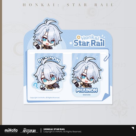 【崩スタ公式店】パム展覧会 ソフトマグネット 20元