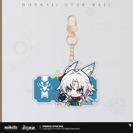【崩スタ公式店】パム展覧会 ちびキャラ アクリルキーホルダー B 28元