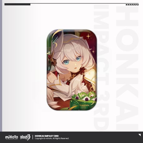 【崩壊3rd公式店】誕生日 スクエア 缶バッジ 15元