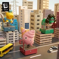 ゼンゼロ公式店】 ボンプ芸術コレクション フィギュア 等待風化 349元