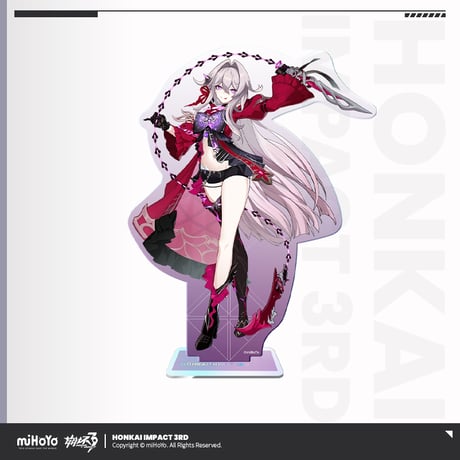 【崩壊3rd公式店】第二部 立ち絵 アクリルスタンド 48元