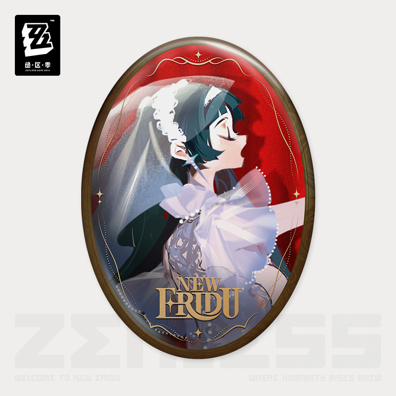 ゼンゼロ公式店】閃耀的此刻 楕円 缶バッジ 16元 （予約2026年3下発送