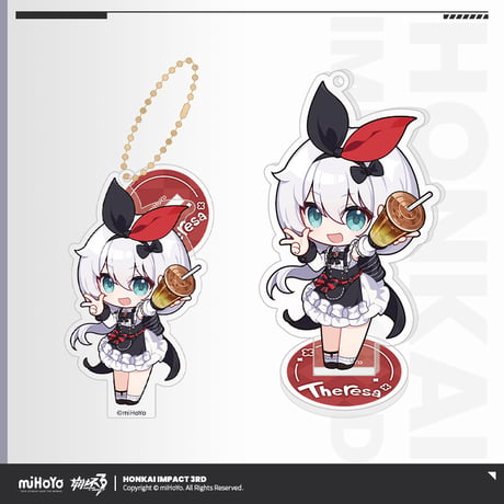 【崩壊3rd公式店】 美味上艦 ちびキャラ 2way チャーム 28元