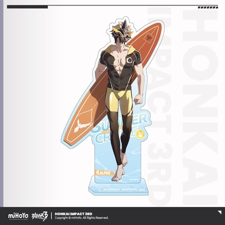 【崩壊3rd公式店】悠遊夏日 十三英傑 アクリルスタンド 48元