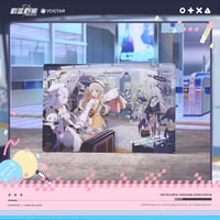【ブルアカ公式店】2608 桃桃朋友列車巡遊 アクリルプレート 75元 （予約170日以内発送）