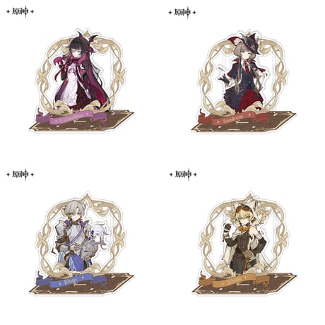 【原神公式店】卓上劇団 アクリルスタンド 59元 （予約12下発送）