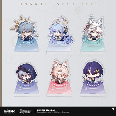 【崩スタ公式店】 ナナシの勲功 アクリルスタンプ 35元