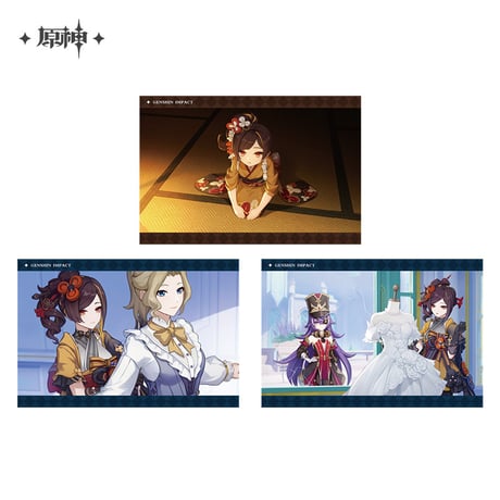 【原神公式店】PV キャラ カード C 18元