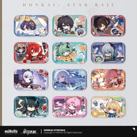 【崩スタ公式店】パム留影簿 缶バッジ A 15元 （予約200日以内発送）