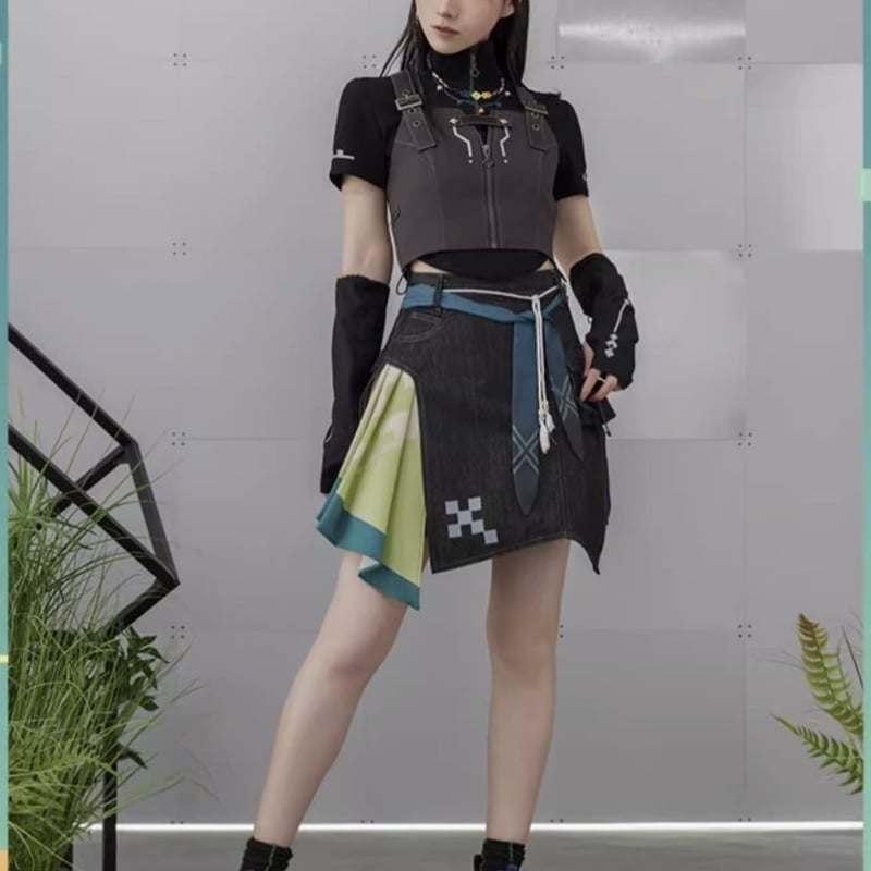 原神　キィニチ スカート　イメージファッション　特典アクスタ付き　公式 原神 キィニチイメージ スカート 特典アクスタ付き - HAKUTEA