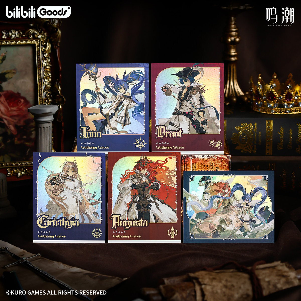 KURO GAMES旗艦店】鳴潮 冠戴之墟 フォトカード セット 45元 (予約10下