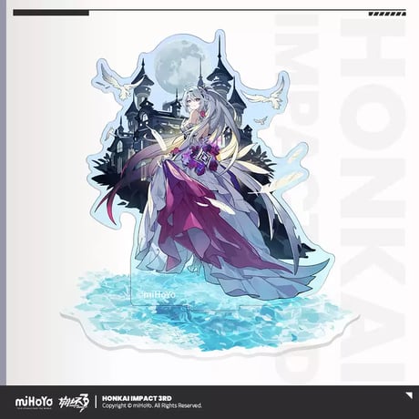 【崩壊3rd公式店】キアナ 夜迎 アクリルスタンド 58元