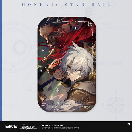 【崩スタ公式店】光円錐 スクエア 缶バッジ C 15元