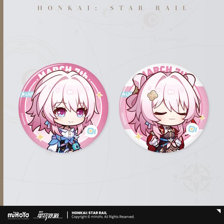 【崩スタ公式店】 ミスターフク郎の客室 缶バッジセット B 30元 （予約200日以内発送）