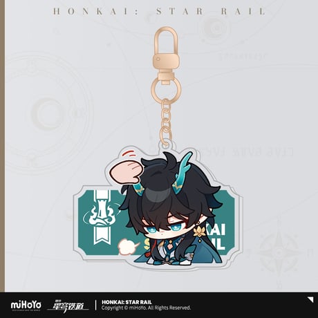【崩スタ公式店】パム展覧会 ちびキャラ アクリルキーホルダー A 28元