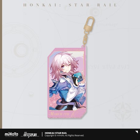 【崩スタ公式店】群星邀約 流砂 キーホルダー A 40元