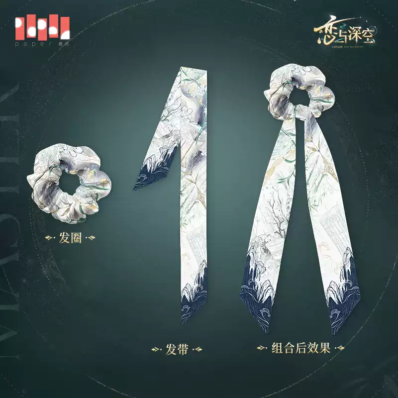 恋と深空 レイ シュシュ 恋と深空】 レイ・九黎の司命 シュシュ＆リボン 28元 （予約200