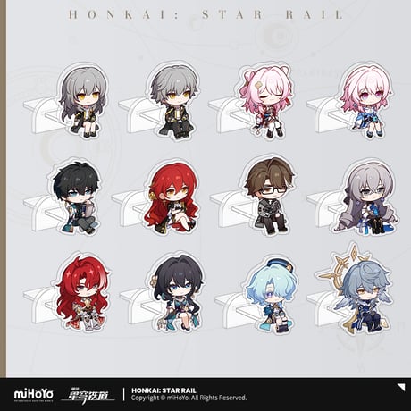 【崩スタ公式店】 ミスターフク郎の客室 アクリルスタンド B 32元