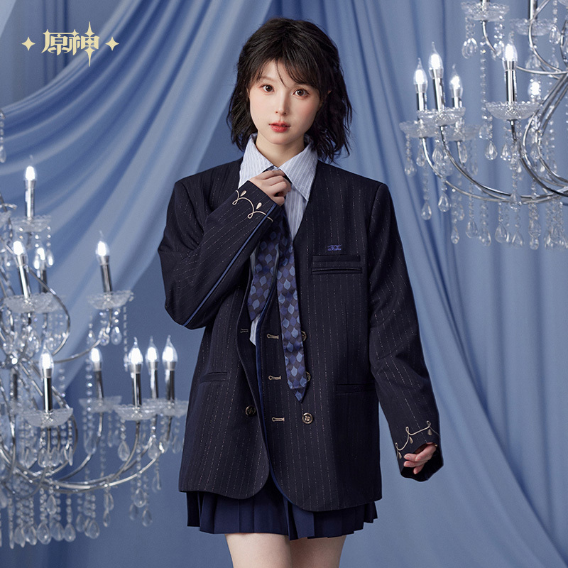 原神公式店】フリーナ ノーカラー ジャケット 429元 | ちゃぱん