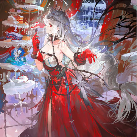 【明日方舟】公式絵師 alchemaniaC 氏 四重奏 色紙 20元